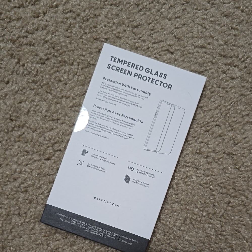 👽CaseTify Tempered Glass Screen Protector - Privacy - Picture 3 of 3